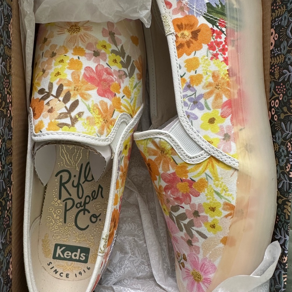 Keds Floral Sneakers - Picture 3 of 5